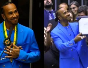 Homenagem: Lewis Hamilton recebe título de cidadão honorário brasileiro