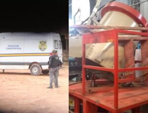 Operador de máquina é mutilado após tentar trocar lâmina de aglutinador de plástico