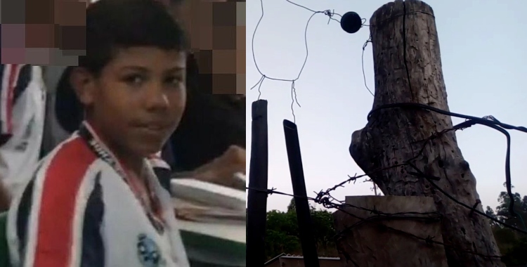 Tragédia: garoto de 14 anos morre após tomar choque fatal em arame farpado