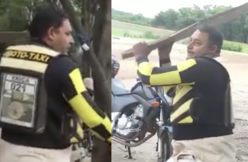 ‘O corno do mototáxi’: Reginaldo enlouquece ao descobrir que foi tapeado pelo próprio amigo em Novo Aripuanã; veja vídeo