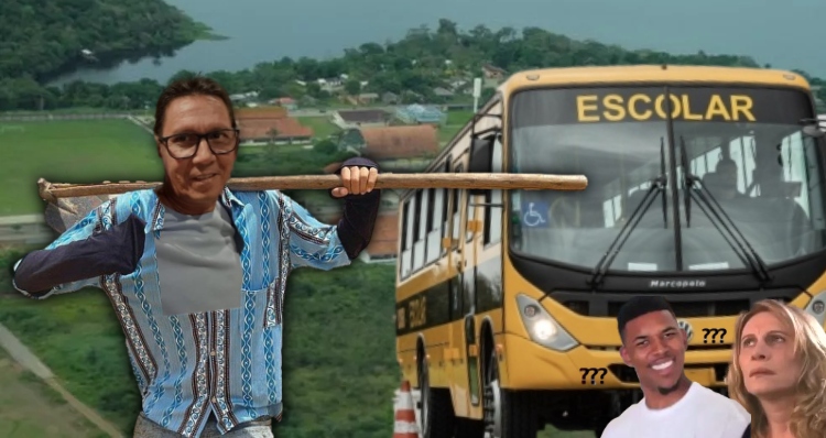 Prefeito Paulino Grana ‘torra’ mais de R$2,3 milhões para empresa de transporte escolar construir escola na área rural de Silves