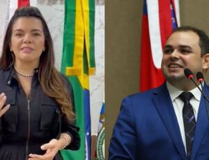 Alessandra Campelo declara apoio para reeleição de Roberto Cidade no comando da Aleam; veja vídeo