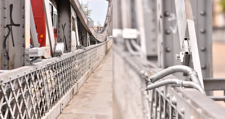 Criminosos que roubaram iluminação da ponte de ferro Benjamin Constant são presos e levados ao DIP