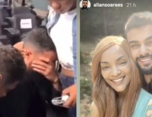 Allan Soares chora