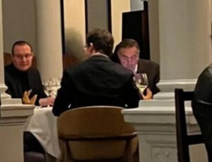 Ministro Barroso e advogado de Lula são flagrados jantando juntos em Nova York; veja vídeo