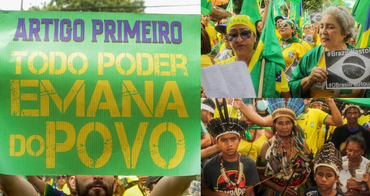 “Das anciãs até a nova geração”: manifestação em Manaus mostra que os brasileiros jamais serão silenciados