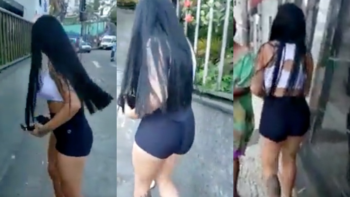 Linda morena é flagrada saindo do motel após viver ‘altas aventuras’ com o marido da amiga; veja vídeo