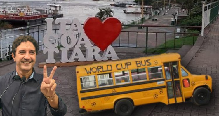 Prefeito de Itacoatiara contrata empresas de turismo e agência de viagens para fazer transporte escolar