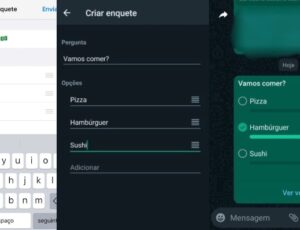 "Finalmente!": Whatsapp liberar recurso que permite criar enquetes dentro das conversas