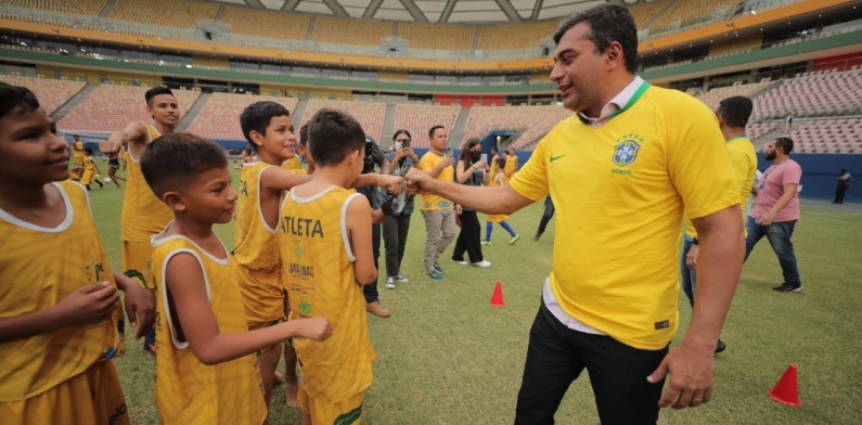 Wilson Lima lança ‘Copa na Arena’ e anuncia estratégia para estimular a vacinação contra a Covid-19