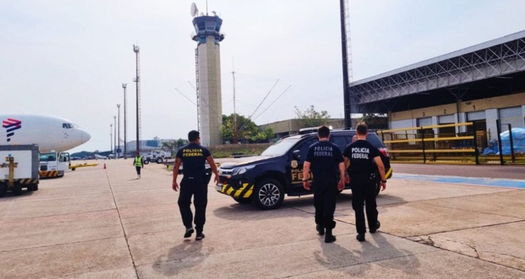 Polícia Federal prende homem por tráfico de drogas no aeroporto de Manaus