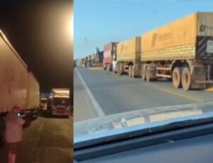 Protestos de caminhoneiros voltam a crescer nas rodovias brasileiras, registra PRF
