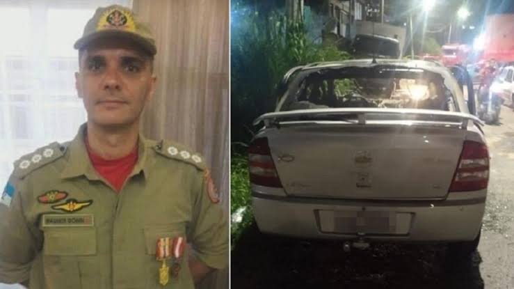 “X9 aqui é sal”: veja o momento em que major do Corpo de Bombeiros é ass4ssinado por traficantes; veja vídeo