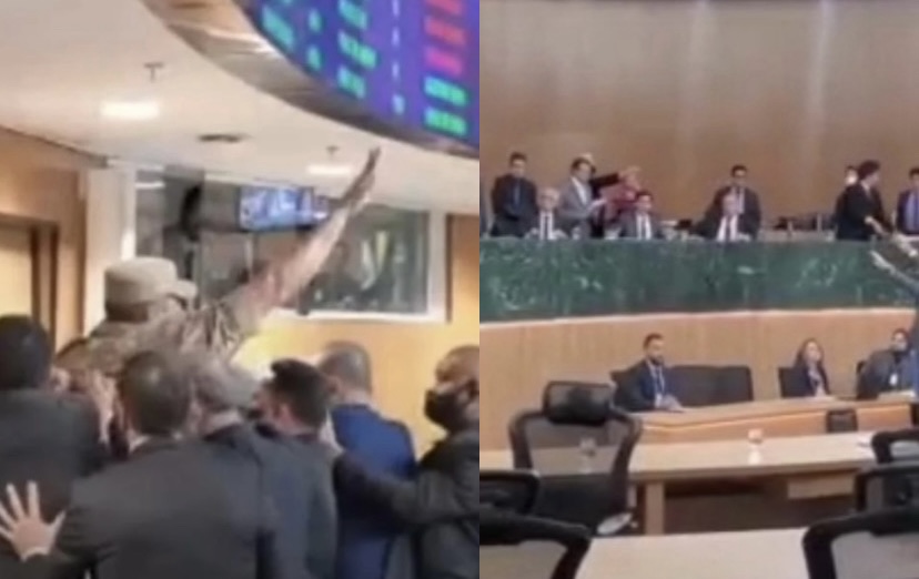 Confusão: votação da taxa do agro termina em pancadaria; veja vídeo
