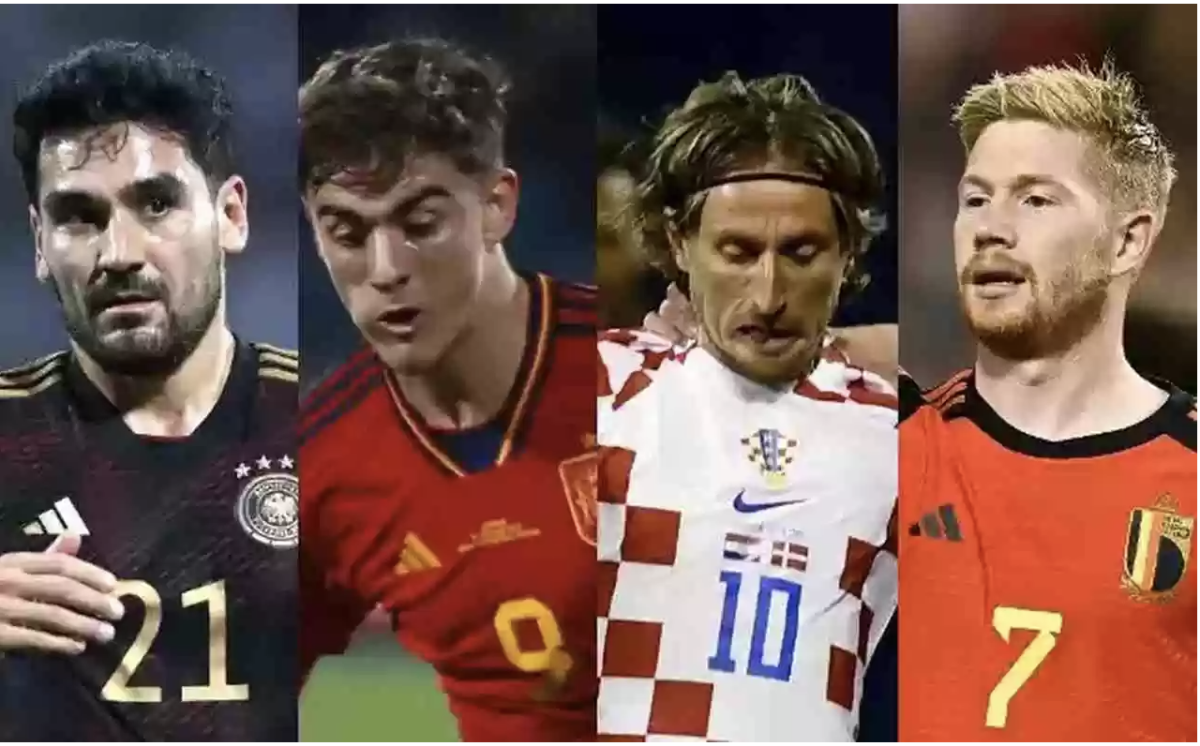 Bélgica, Espanha, Croácia e Alemanha entram em campo no Catar