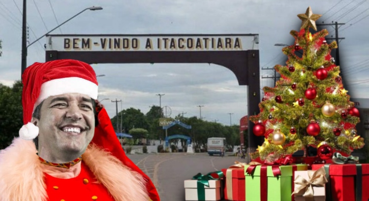 Luxo natalino: Prefeito de Itacoatiara vai gastar mais de R$ 2,8 milhões com enfeites de Natal