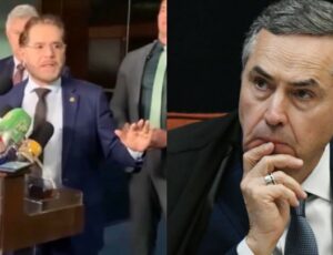 Plínio Valério anuncia pedido de impeachment contra Barroso e manda recado para manifestantes: "Não desistam"; veja vídeo