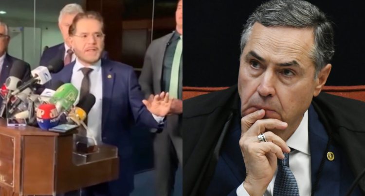 Plínio Valério protocola impeachment de Barroso e manda recado para manifestantes: “Não desistam”; veja vídeo