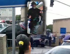 Populares tentam invadir delegacia para linch4r atirador no Espírito Santo; veja vídeo