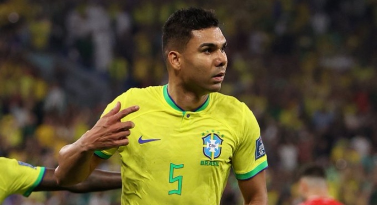 Casemiro abre placar com golaço do Brasil contra Suíça; veja vídeo