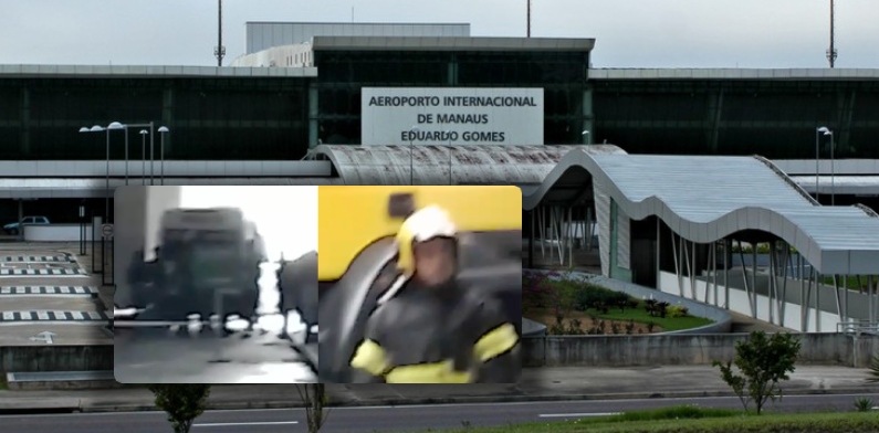Urgente: funcionários recebem informação de suposta bomba no Aeroporto Eduardo Gomes; veja vídeo
