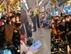 China começa a tomar o celular das pessoas para identificar e prender quem apoia protestos