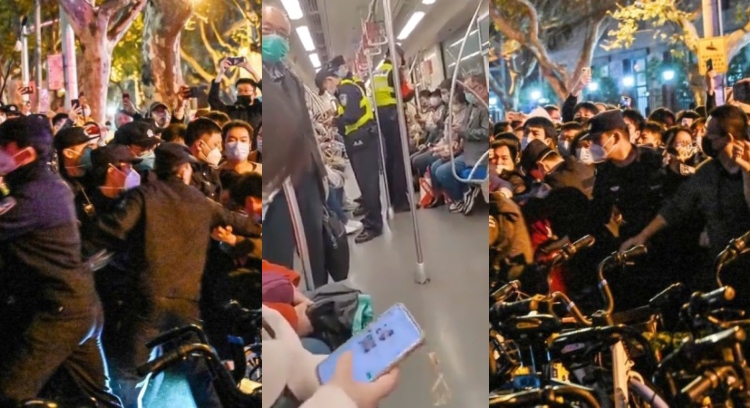 China começa a tomar o celular das pessoas para prender quem apoia protestos; veja vídeo