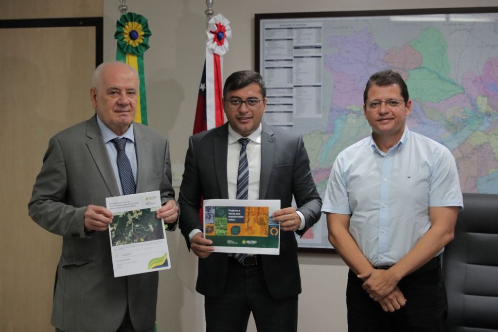 Governador Wilson Lima assina ordem de serviço para infraestrutura no Colônia Antônio Aleixo