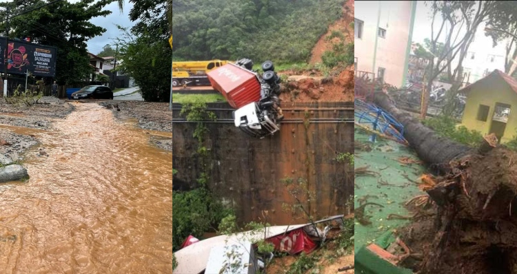 “Clima em fúria”: temporais atingem todas as regiões do Brasil, deixando vítimas e causando destruição