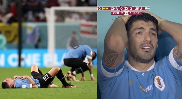 Mesmo vencendo Gana, Uruguai é eliminado da Copa do Mundo