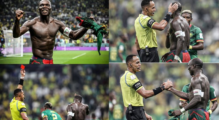Gol de Vincent Aboubakar torna Camarões o 1º país africano a derrotar o Brasil em uma Copa do Mundo
