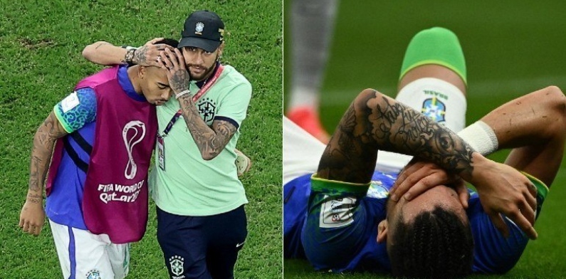 Alex Telles e Gabriel Jesus estão fora da Copa do Mundo