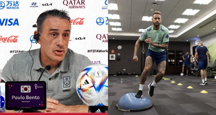 Confiante, técnico da Coreia do Sul diz que quer enfrentar Brasil com Neymar em campo