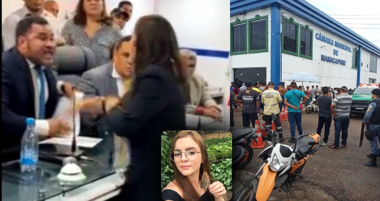 Vereadora “sai no soco” e rasga documento para não perder mandato na Câmara Municipal de Manacapuru