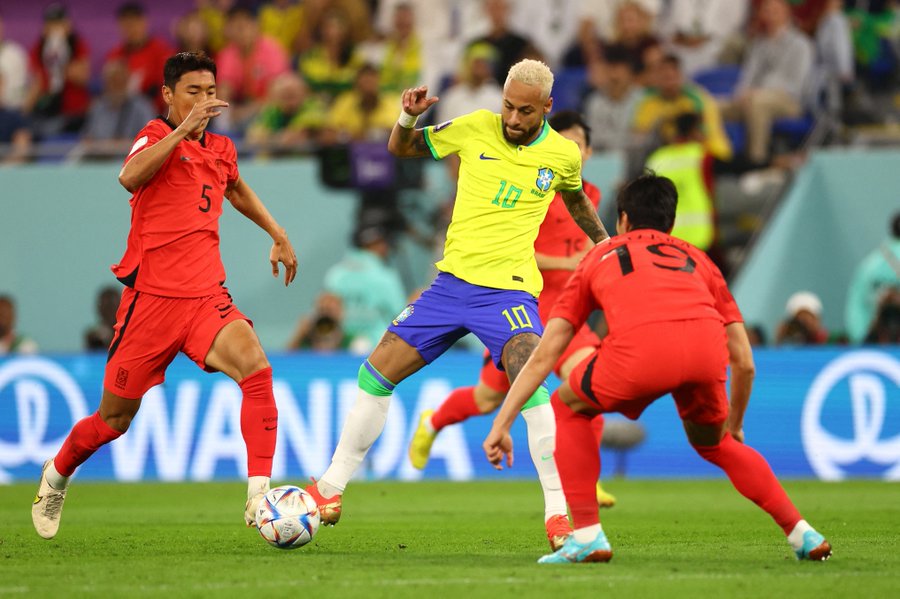 “Agora vai!”: Brasil marca dois ‘golaços’ contra Coreia em menos de 12 minutos de jogo