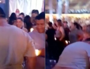 Para chamar atenção de Gustavvo Lima, fã bêbado mostra tob4 no meio da Arena da Amazônia; veja vídeo