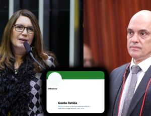 Redes sociais da deputada Bia Kicis são bloqueadas após decisão de ministro Alexandre de Moraes