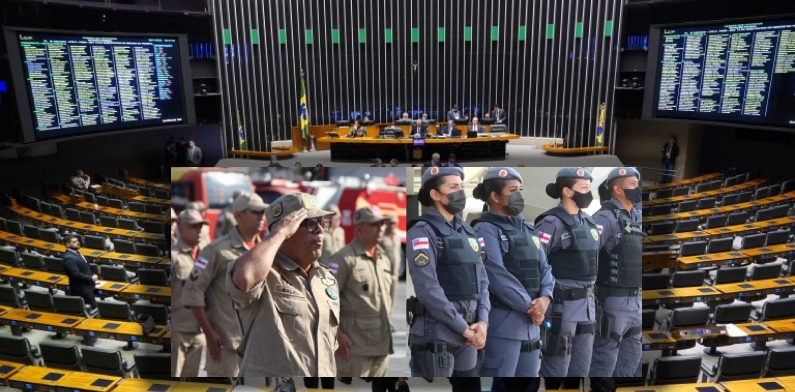 Câmara pode votar projeto que cria piso nacional dos policiais e bombeiros