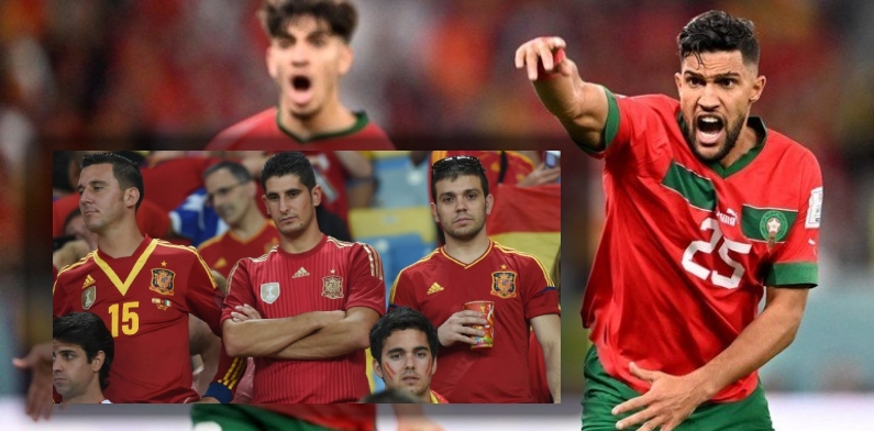 Zebra: em jogo histórico, Espanha perde para Marrocos nos pênaltis e dá adeus a Copa do Mundo