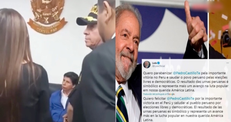Urgente: Amigo de Lula, Pedro Castillo é preso após tentar dar golpe no Congresso do Peru; veja vídeo