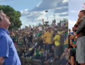 Bolsonaro fala com manifestantes pela 1º vez: "Se Deus quiser, tudo dará certo no momento oportuno"; veja vídeo