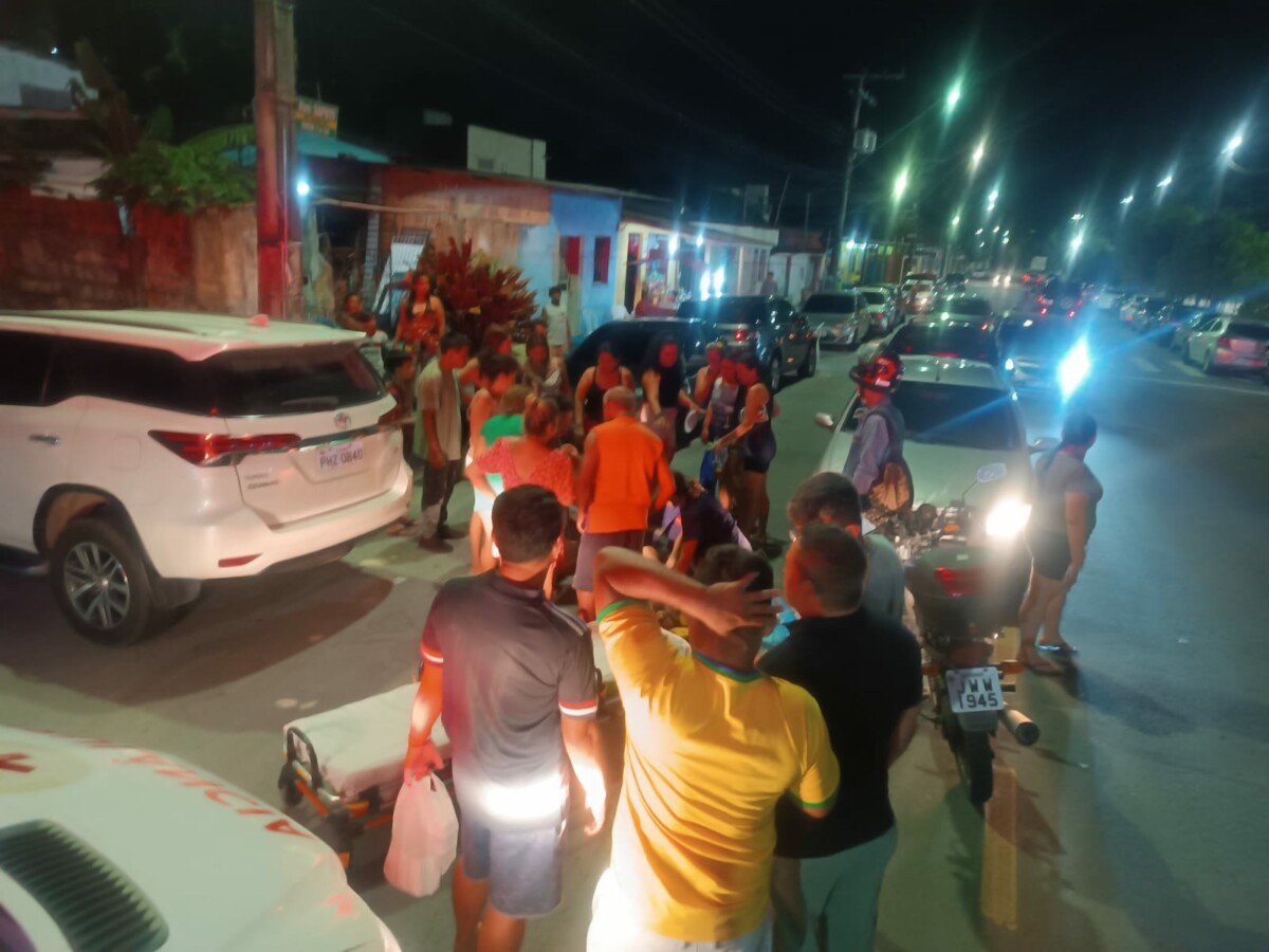 Mulher é brutalmente atropelada próximo a faixa de pedestre na Cidade Nova