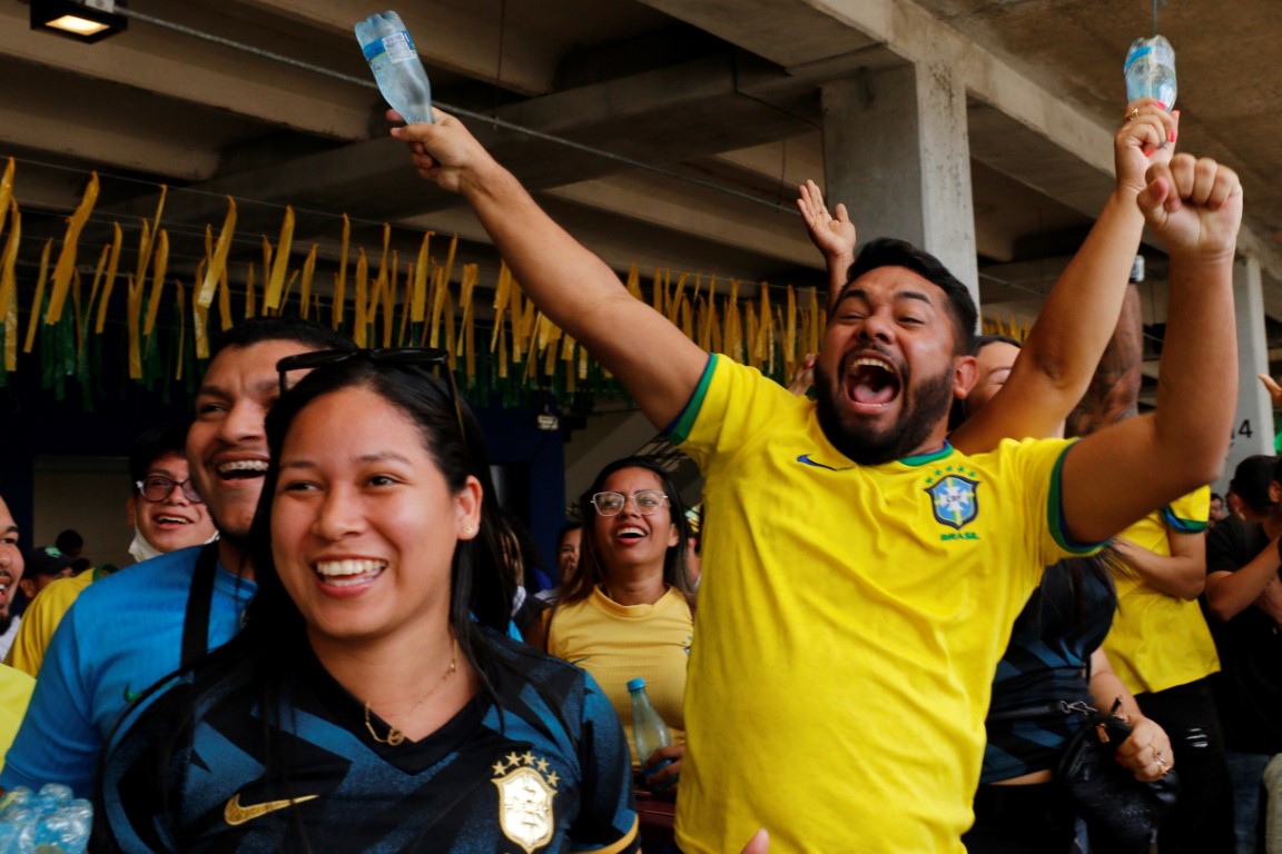 Copa na Arena mobilizou 27 mil torcedores durante transmissões dos jogos do Brasil pela Copa do Mundo