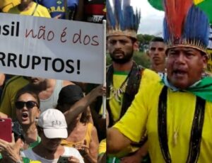 Indígenas e patriotas convocam protesto contra diplomação de Lula; veja vídeos