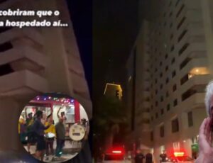 Manifestantes descobrem hotel em que Lula está hospedado e deixam petista sem conseguir dormir; veja vídeo