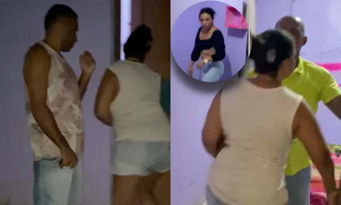 Bomba: esposa estoura ‘cativeiro’ e fica chocada ao descobrir quem é a amante do seu marido; veja vídeo