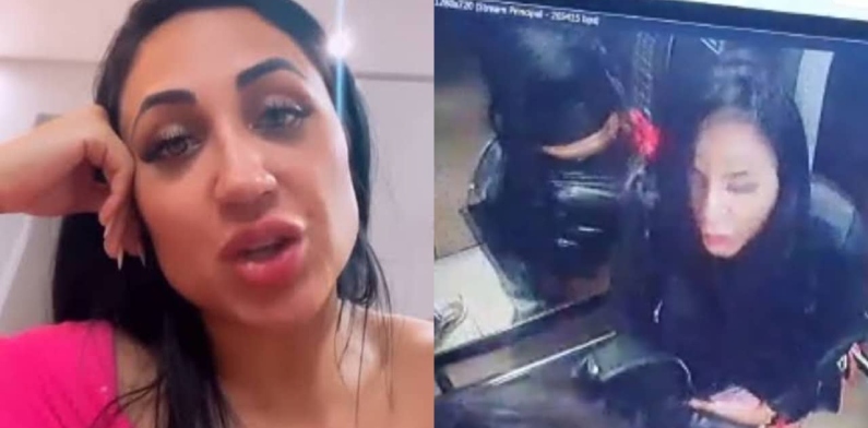 Irmã de Deolane é flagrada metendo a ‘bicuda’ e cuspind0 na cara de ex-namorado; veja vídeo