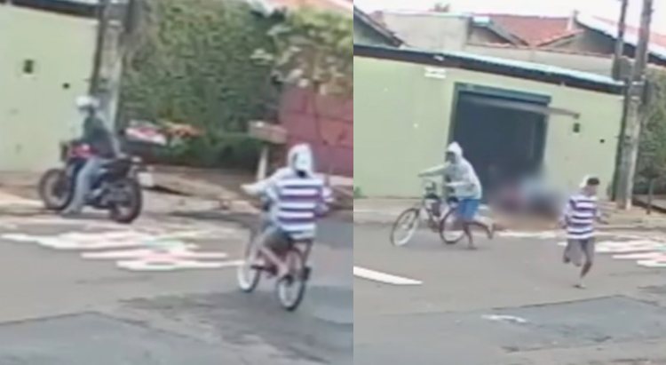 Revoltante: trabalhador é mort0 a tiros por assaltantes na porta da própria casa; veja vídeo