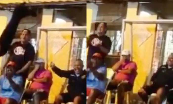 Mulher aparece de surpresa em ‘Confra de Amigos’ após marido esquecer que era casado; veja vídeo