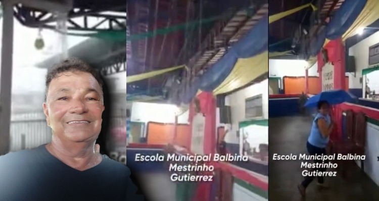 Prefeito do Careiro gasta quase R$ 3 milhões em reforma de escola que continua alagando